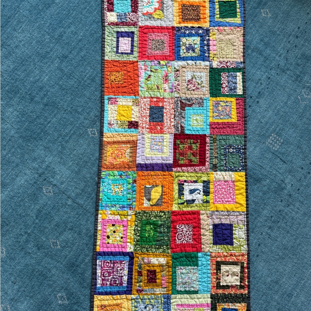 Handmade Colorful Table Runner